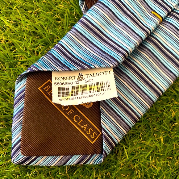 Robert Talbott NWT Tie with Pocket Square - Picture 7 of 11